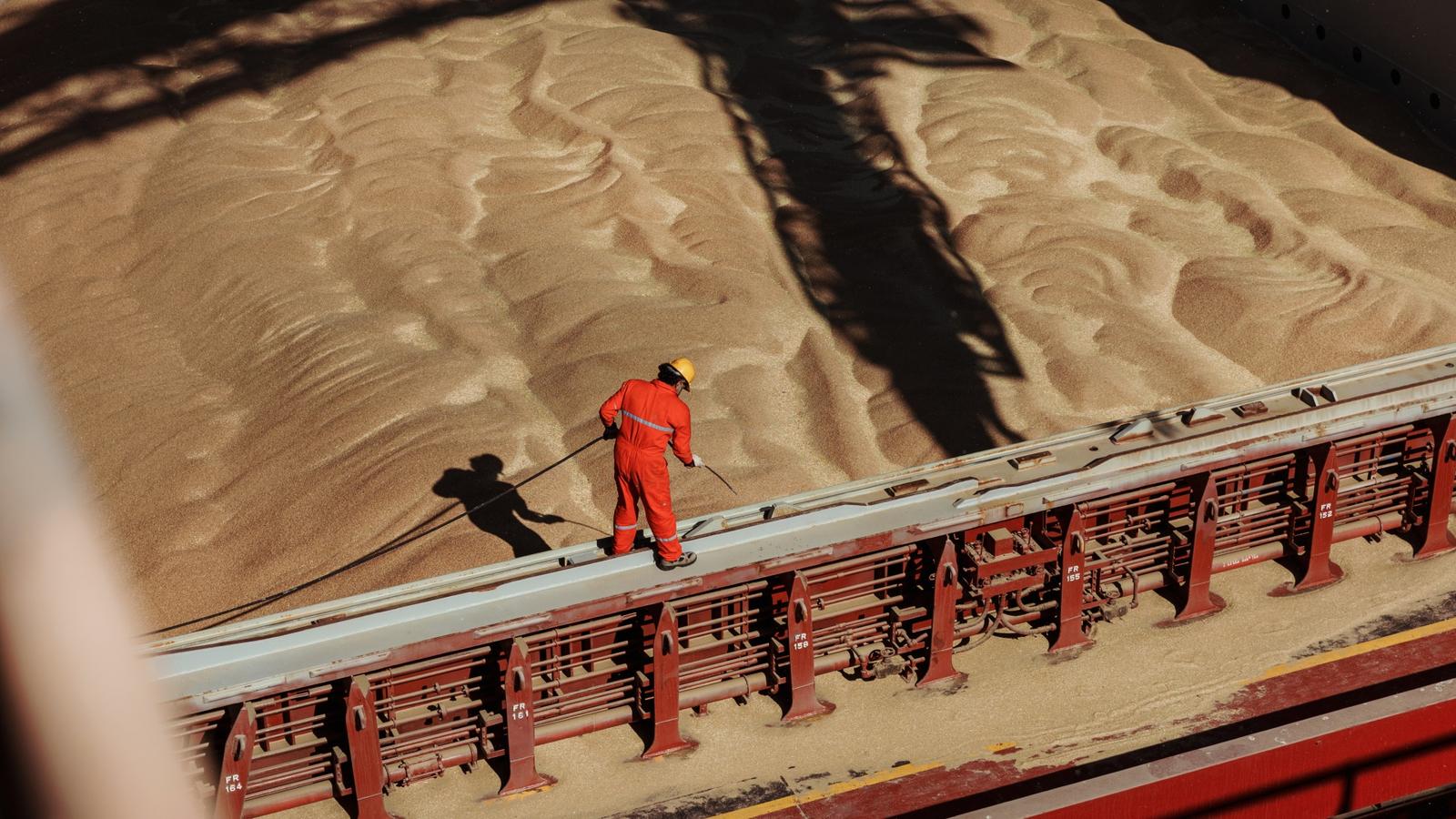 Port of Novorossiysk — grain loading